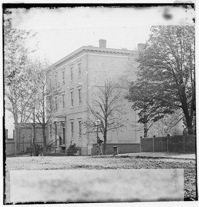 Jefferson Davis'in ikametgahı (1201 East Clay Street), Richmond, VA by American Photographer
