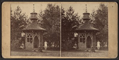 Yazlık Ev, Oneida Topluluğu, New York Eyaleti, 1873 by American Photographer