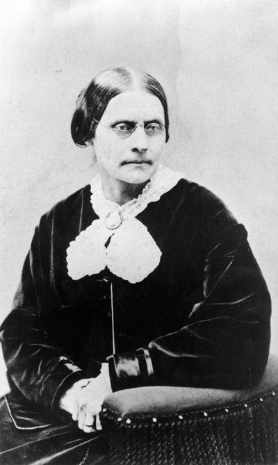 Susan Brownell Anthony (1820-1906) c.1871 by American Photographer