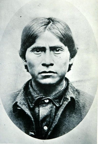 Apaçi Çocuğu (s/b fotoğraf) by American Photographer