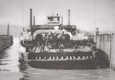 Contra Costa Feribotu, 1920 dolayları (s/b fotoğraf) by American Photographer