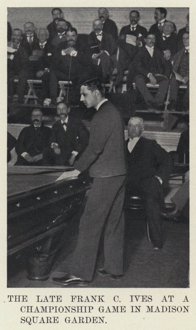 Merhum Frank C Ives, Madison Square Garden