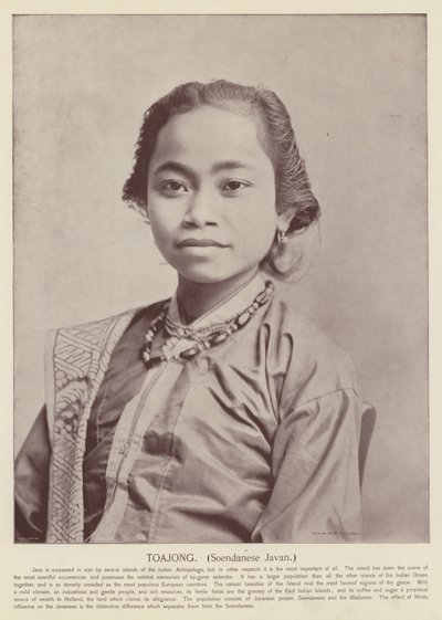Toajong, Soendanca Cava by American Photographer