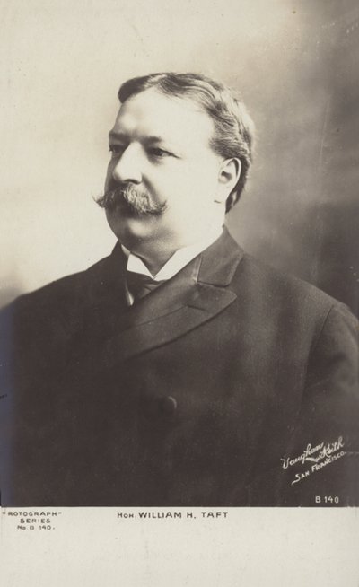 William Howard Taft (b/w fotoğraf) by American Photographer