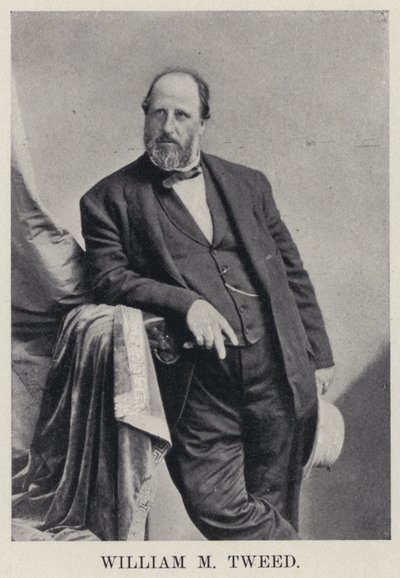 William M Tweed (s/b fotoğraf) by American Photographer
