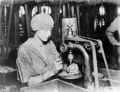 Birinci Dünya Savaşı sırasında Westinghouse Electric & Mfg. Co., East Pittsburgh, Pa.
