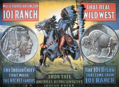 101 Ranch Wild West Show afişi, 