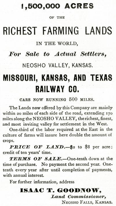 Kansas, Neosho Vadisi
