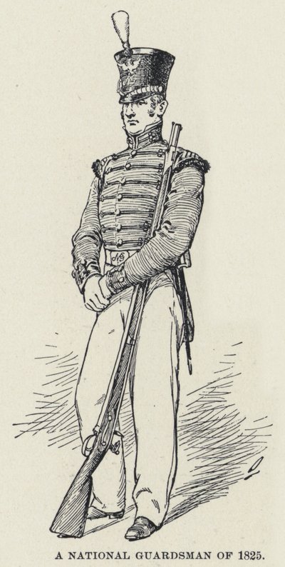 1825 Ulusal Muhafız (litto) by American School