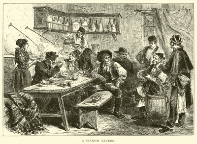 bir İspanyol tavernası by American School