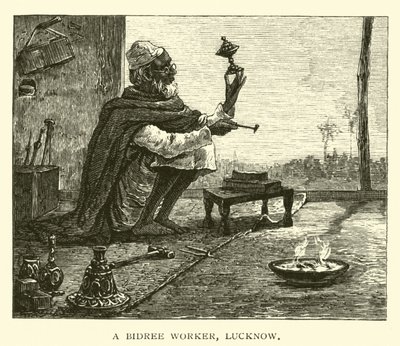 Bir bidree işçisi, Lucknow by American School