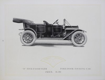 Abbott-Detroit Motorlu Arabalar, 1911 by American School