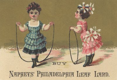 Napheys Philadelphia Leaf Lard, c.1880 için reklam by American School