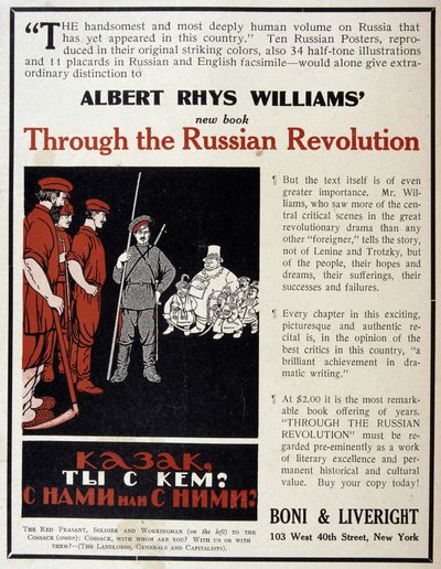 Bir Amerikan dergisinde Albert Rhys Williams