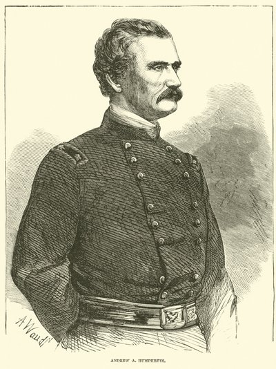 Andrew A Humphreys, Ağustos 1863 by American School
