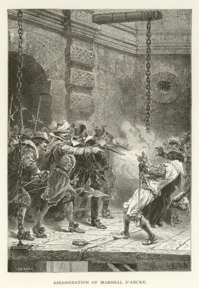 Mareşal dAncre suikastı by American School