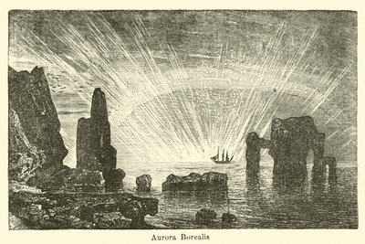 Aurora borealis by American School