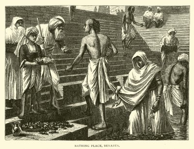 Yıkanma yeri, Benares by American School