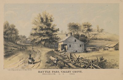 Savaş Geçidi, Valley Grove, 1866 by American School