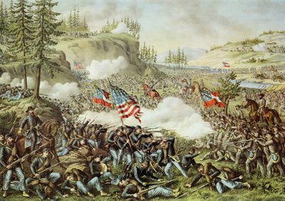 Chickamauga Savaşı by American School