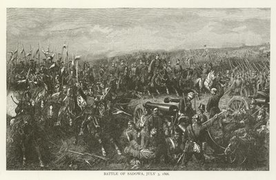 Sadowa Savaşı, 3 Temmuz 1866 by American School