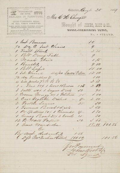 25 Ağustos tarihli Satış Faturası by American School