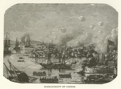 Kanton bombardımanı by American School