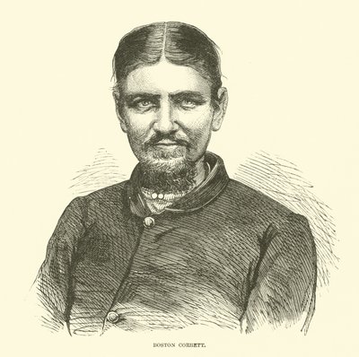 Boston Corbett, Nisan 1865 by American School