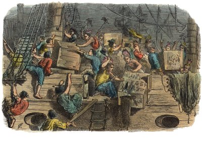 Boston Çay Partisi, c.1860