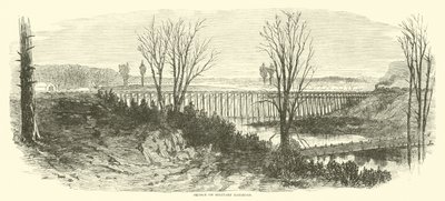 Askeri Demiryolu Köprüsü, Mart 1865 by American School