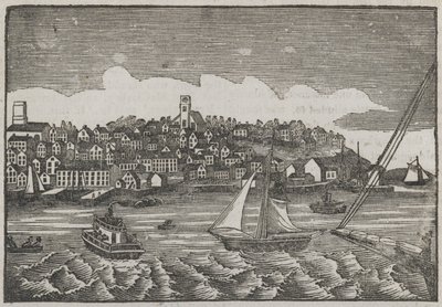 Brooklyn, New York (tahta oyma) by American School
