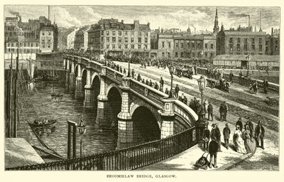 Broomielaw Köprüsü, Glasgow by American School