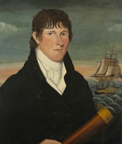 Kaptan David Bush, 1812 by American School