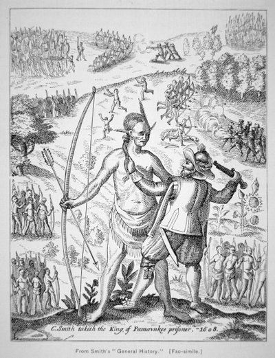 Kaptan John Smith (1580-1631), 1608