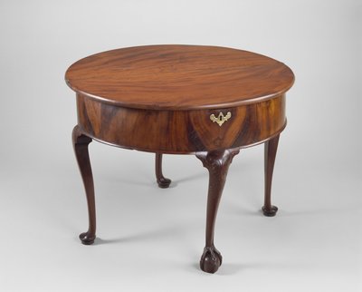 Kart Tablosu, c. 1760-1780 (maun; çam, ak meşe ve akçaağaç) by American School