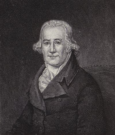 Caspar Wistar, Amerikalı doktor ve anatomist (gravür) by American School