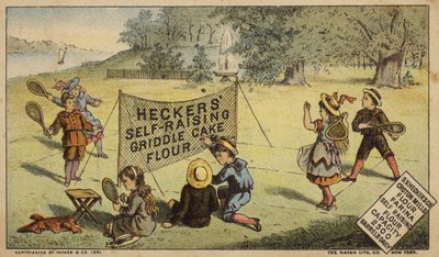 Raquetball oynayan çocuklar, un reklamı by American School