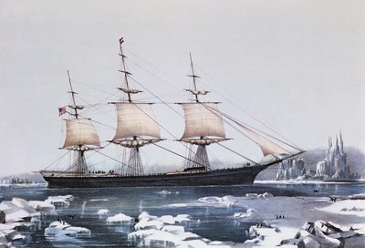 Clipper Ship Red Jacket, Cape Horn açıklarında Avustralya