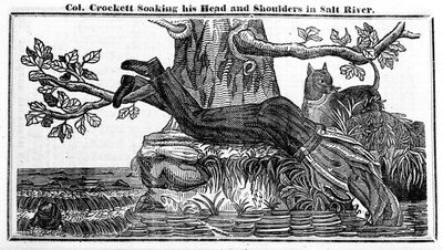 Albay Davy Crockett, Crocketts Almanac, 1837