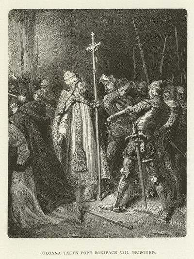 Colonna, Papa Boniface VIII