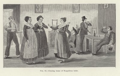 Napoliten gelinin eve dönüşü by American School