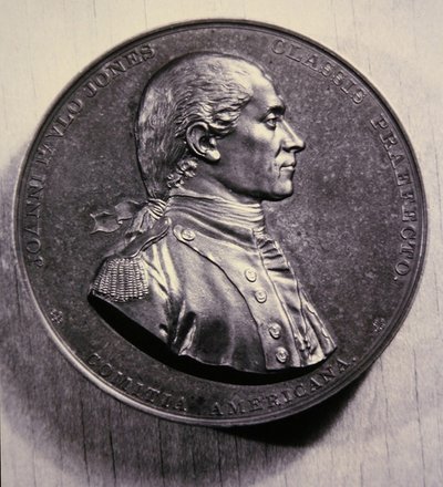Jean-Antoine Houdon tarafından yapılan bir portreden sonra John Paul Jones