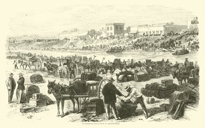Brownsville, Kasım 1863 Konfederasyon tahliyesi by American School