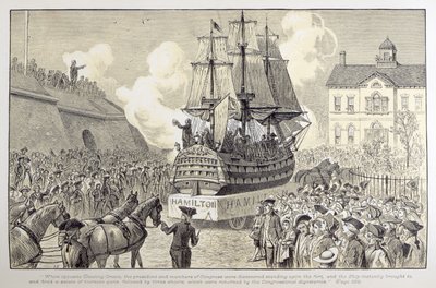 Kongre Geçit Töreni ve Kutlama, c.1790 by American School