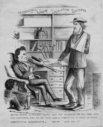 Kongre cerrahisi: yasama şarlatanlığı, c.1866 by American School