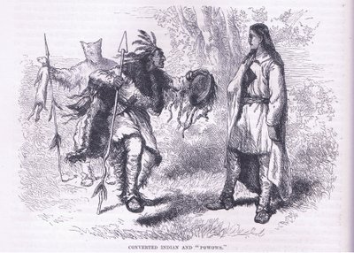 Dönüştürülmüş Kızılderililer "Powows" 1695, Cassell