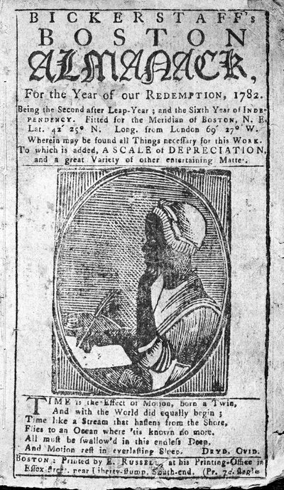Bickerstaffs Boston Almanack