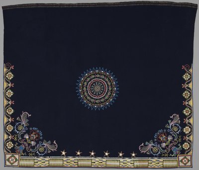 Dans Battaniyesi, Anishinabe, Dakota, c.1840-50 (yün, ipek ve boncuklar) by American School