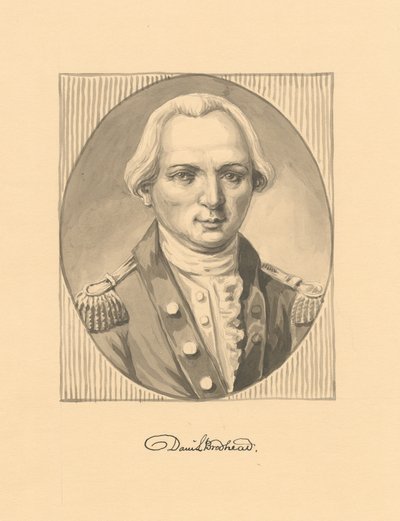 Daniel Brodhead (baskı) by American School