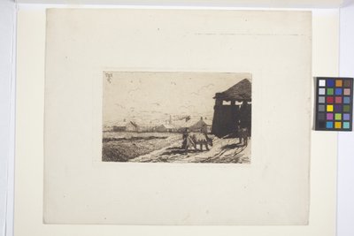 Şehrin Kenarı (mürekkep) by American School
